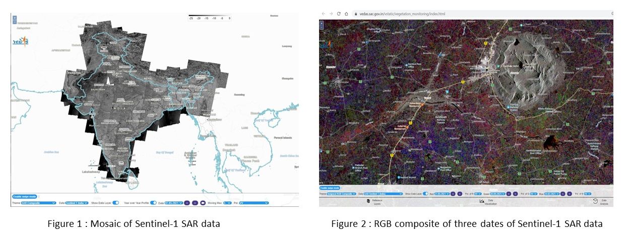 Image for All India Sentinel-1 SAR data now available for visualisation and analysis