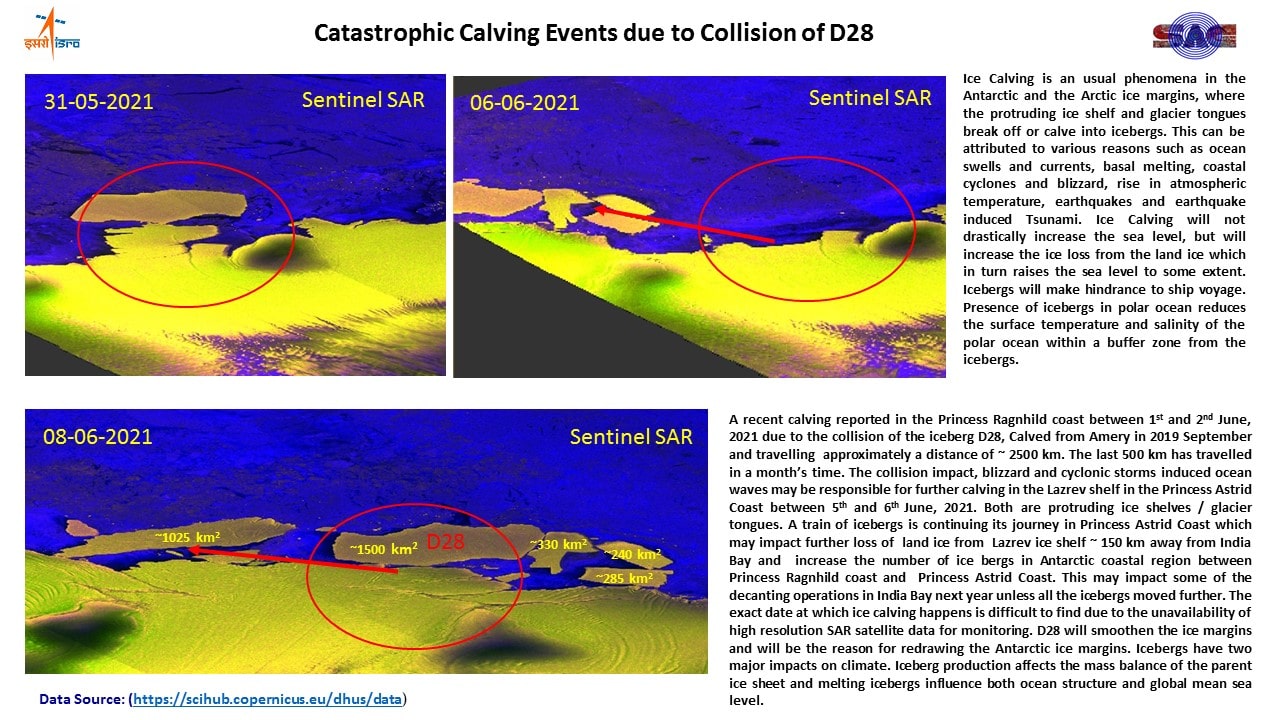 Image for Catastrophic Calving Events due to Collision of D28